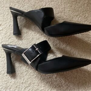 DKNY Women's Nalani Heeled Mule Sandals